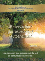 ¿Observación? ¿Introspección? ¿Autoanálisis?