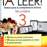 ¡A leer! (3° Secundaria)