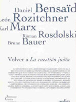 Volver a la cuestión judía