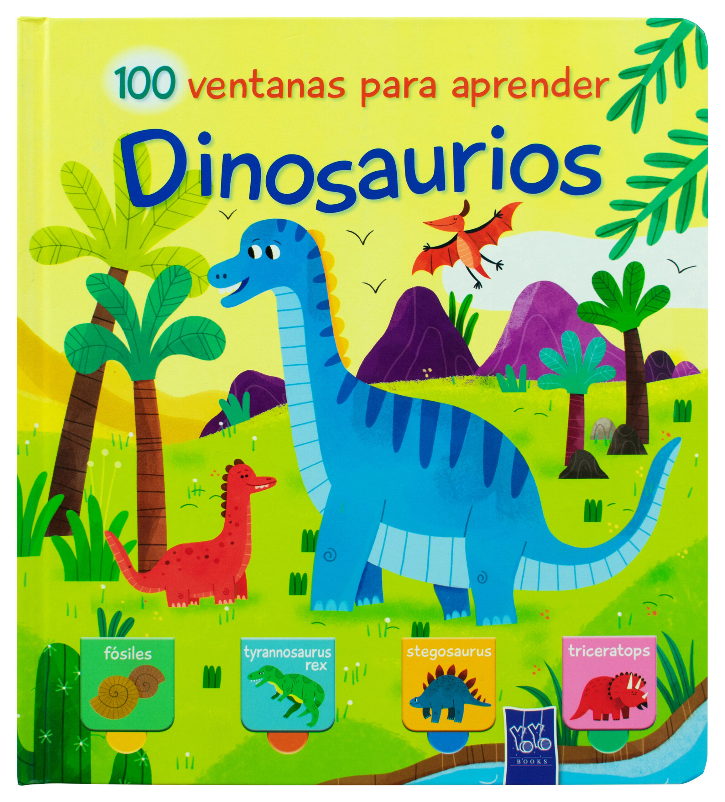 100 ventanas para aprender: Dinosaurios